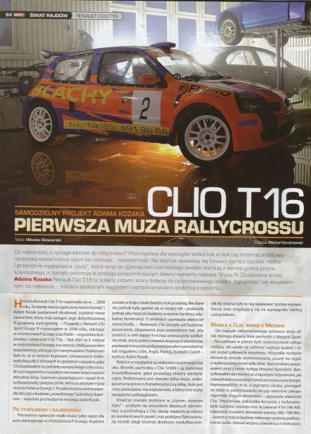 Renault Clio T16 4x4.